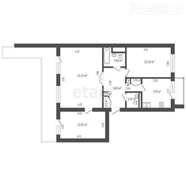 Таких лоджий вы еще не видели! В Минске продают квартиру, где время застыло Таких лоджий вы еще не видели! В Минске продают квартиру, где время застыло