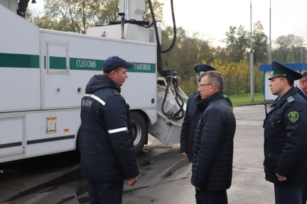 Работу пунктов пропуска «Козловичи» и «Брест» проинспектировал Председатель ГТК Владимир Орловский
