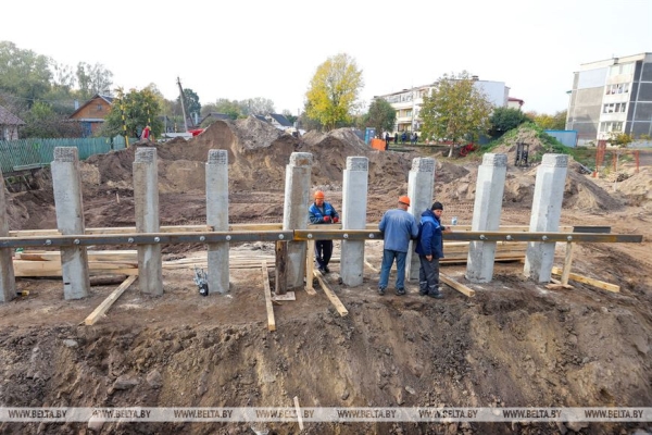 В Жабинке движение транспорта по реконструируемому мосту на улице Ленина планируют открыть до конца текущего года