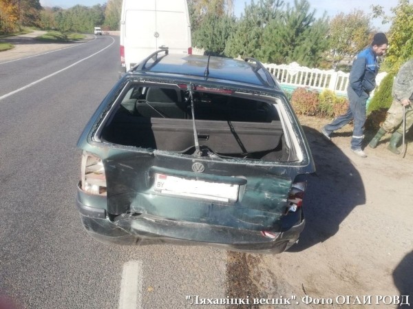 В Ляховичском районе столкнулись три автомобиля. Кто виноват? В Ляховичском районе столкнулись три автомобиля. Кто виноват?