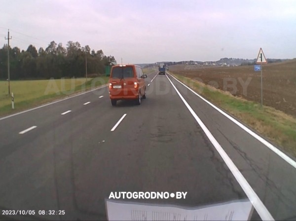 Это видео даже смотреть страшно: безумная ситуация на дорогах Беларуси