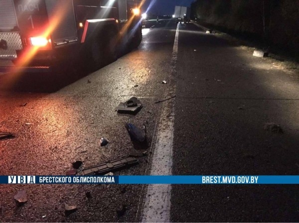 На М1 столкнулись «Газель» и ЗИЛ. Видео и фото