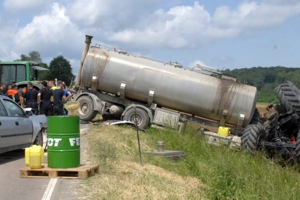 В Германии белорус выехал на «встречку» – погибла водитель трактора