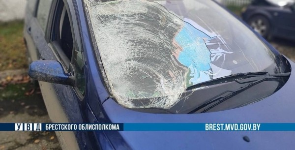 В Лунинецком районе сбили пешехода. Водитель скрылся с места ДТП