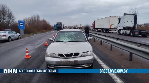 Возле Бреста сегодня произошло ДТП. Известны подробности