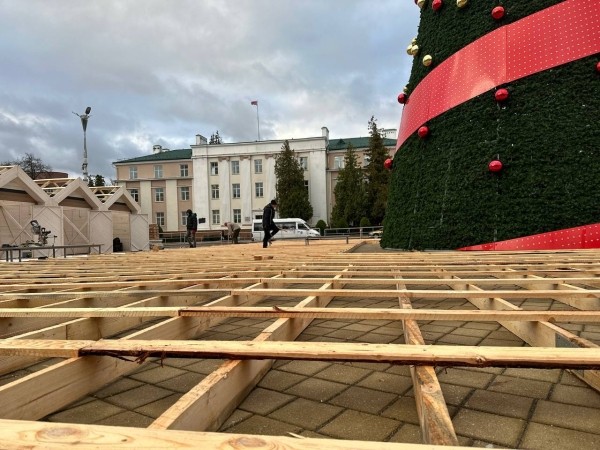 Брест готовится к Новому году