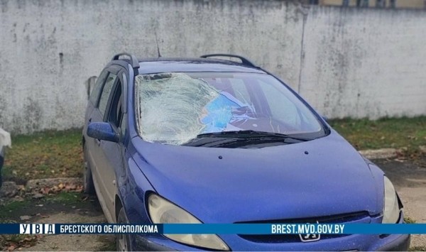 В Лунинецком районе сбили пешехода. Водитель скрылся с места ДТП