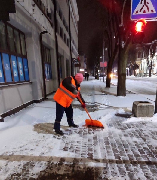 Сложные погодные условия в Бресте