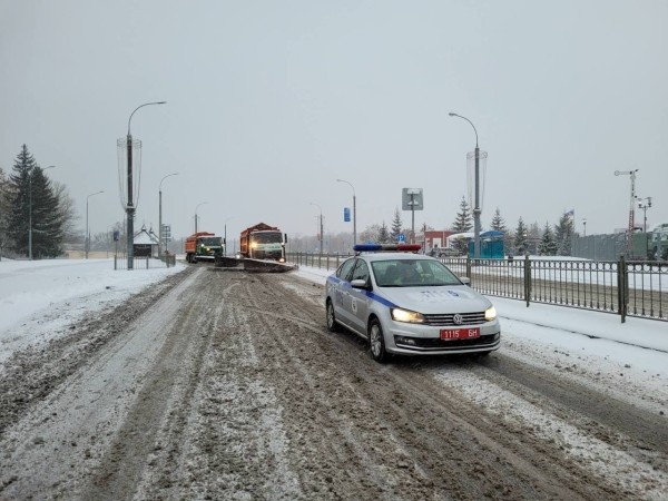 В Бресте и области 25 ноября объявлен оранжевый уровень из-за гололедицы
