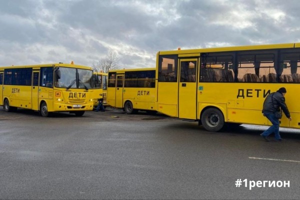 Шесть новых школьных автобусов прибыли для учреждений образования Брестской области