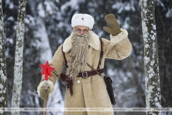 Партизанский Дед Мороз всю зиму будет принимать гостей в Ивацевичском районе Партизанский Дед Мороз всю зиму будет принимать гостей в Ивацевичском районе