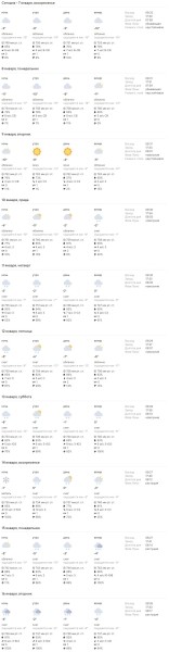 Какой будет погода в Беларуси в январе