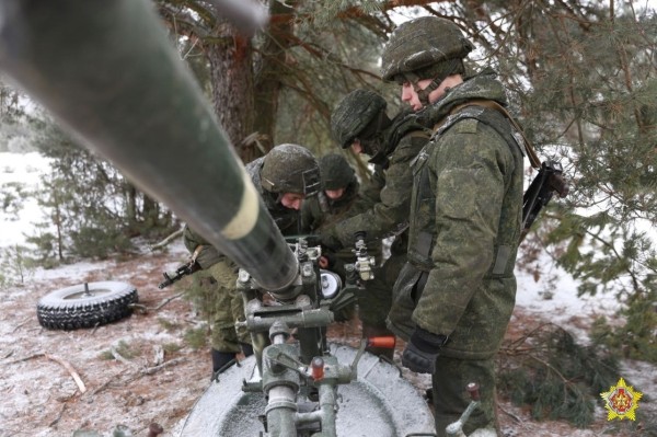 На полигоне под Брестом прошли занятия минометных подразделений 38-й бригады