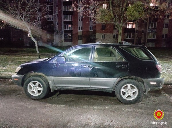 За повреждение четырех автомобилей задержан 20-летний брестчанин