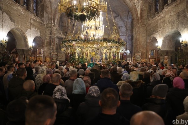 Светлый праздник Рождества Христова встретили в Бресте Светлый праздник Рождества Христова встретили в Бресте