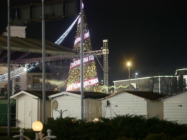 В Бресте встретили Новый 2024 год