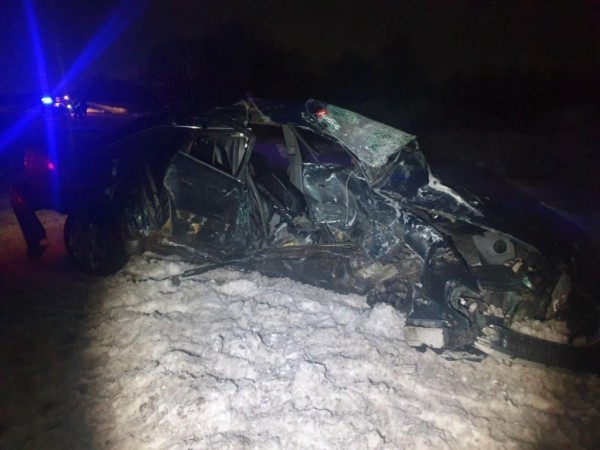 Жесткое лобовое ДТП произошло в Пинском районе