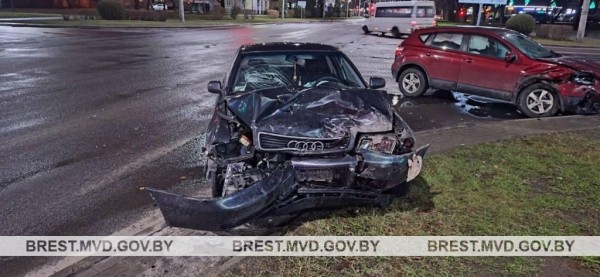 Подробности ДТП на Ленинградской-Гаврилова в Бресте