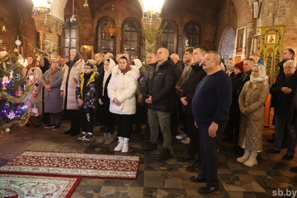 Светлый праздник Рождества Христова встретили в Бресте Светлый праздник Рождества Христова встретили в Бресте