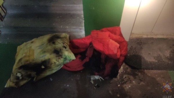 На пожаре в Бресте спасли хозяйку квартиры