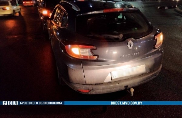 В Бресте с небольшой разницей во времени произошло два ДТП