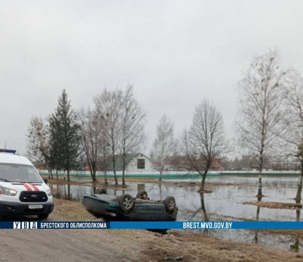 Водитель потерял сознание и выехал на полосу встречного движения. Подробности ДТП в Брестской области