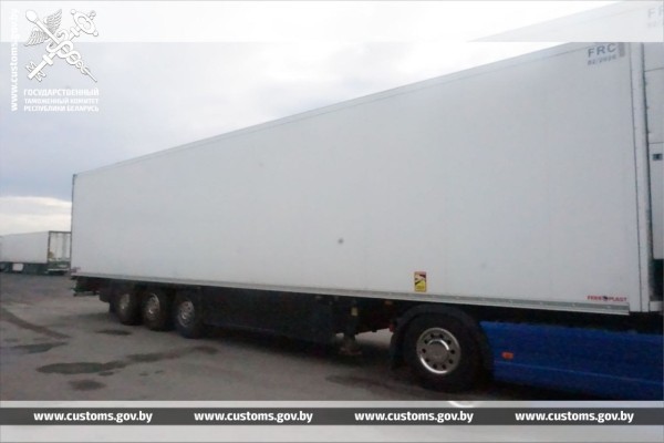 Брестские таможенники установили два факта незаконного перемещения грузовых транспортных средств