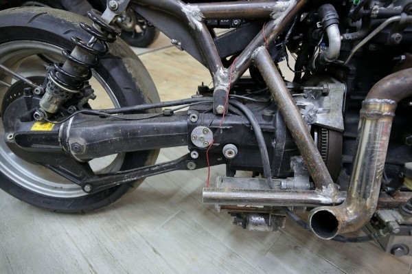 Рассказываем, как белорус примостил мотор 1.4 TDI от VW Polo на мотоцикл