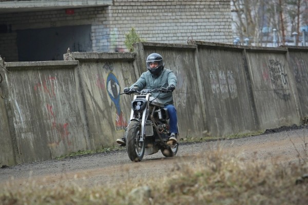 Рассказываем, как белорус примостил мотор 1.4 TDI от VW Polo на мотоцикл