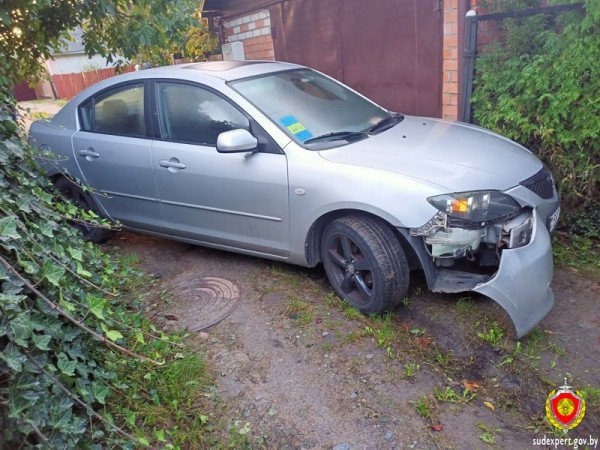 Брестчанин угнал автомобиль и разбил его