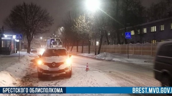 Пьяный житель Бреста сбил ребенка на переходе. Дело передано в суд