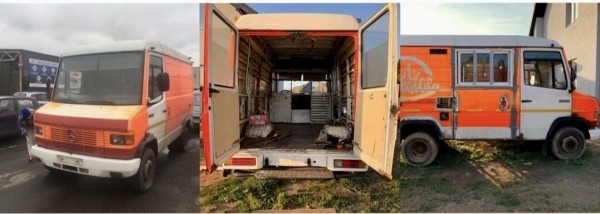 Пара из Бреста сделала крутой фуд-трак из старого Mercedes-Benz 609 Пара из Бреста сделала крутой фуд-трак из старого Mercedes-Benz 609