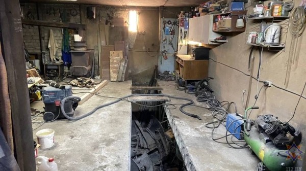 В Бресте на мужчине загорелась одежда