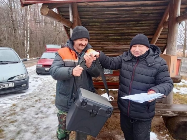 Зимняя рыбалка прошла в Беловежской пуще. Кто стал чемпионом? Зимняя рыбалка прошла в Беловежской пуще. Кто стал чемпионом?