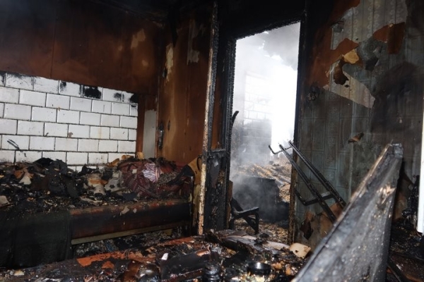 В Жабинковском районе при пожаре погиб пенсионер